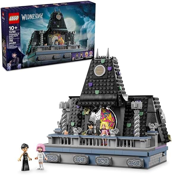 LEGO Wednesday & Enid's Dorm Room Playset - Building Toy for Pretend Play with 4 Minifigures - Wednesday Addams Doll for Kids, Girls & Boys, Ages 10+ - Gift Idea for Birthday - 76781 - Product Image
