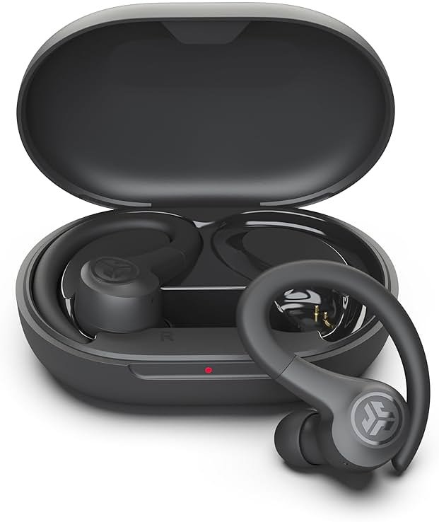 JLab, Go Sport+, True Wireless Workout Earbuds, Bluetooth Sport Earbuds, Clear Calling, Graphite - Product Image