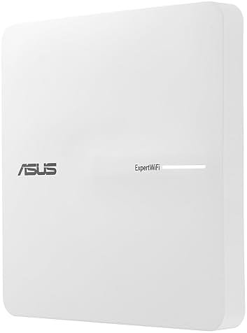 ASUS ExpertWiFi EBA63 AX3000 Dual-Band WiFi 6 (802.11ax) PoE Access Point, Support up to 5 SSIDs and VLAN, Self-Defined Network, Support PoE & PoE+, Easy Management app, AiMesh Compatible - Product Image