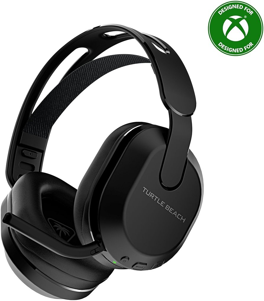 Turtle Beach Stealth 500 Wireless Gaming Headset Licensed for Xbox Series X|S, Compatible with Xbox One, Bluetooth, PC, Mobile, 40 Hr Battery, Memory Foam Cushions, Flip-to-Mute Mic, Black - Product Image
