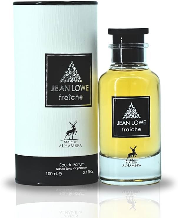 Maison Alhambra Jean Lowe Fraiche EDP 100ML (3.4OZ) Long Lasting, Woody, Floral, Fruity Fragrance. - Product Image