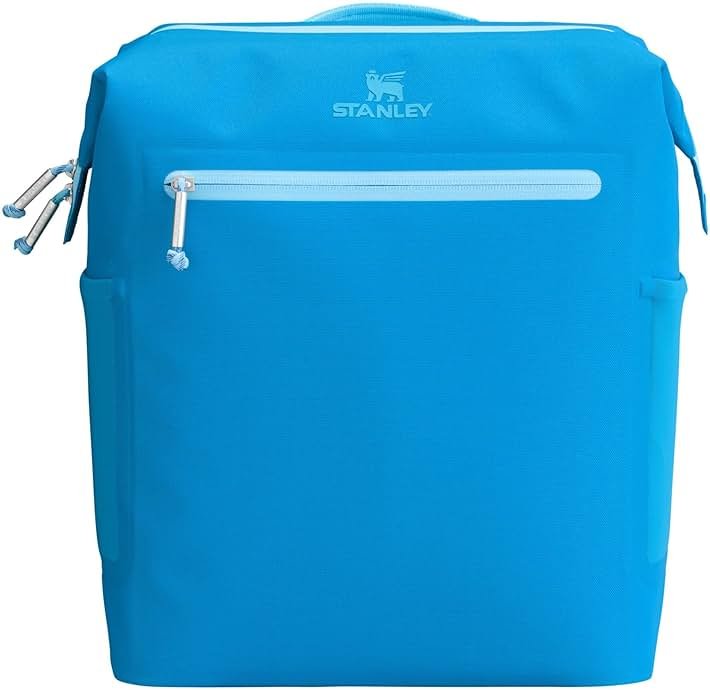 Stanley All Day Madeleine Backpack Soft Cooler 20 Can Cooler with Handle and Shoulder Straps Insulated Travel Bag with Zipper BPA-Free - Product Image