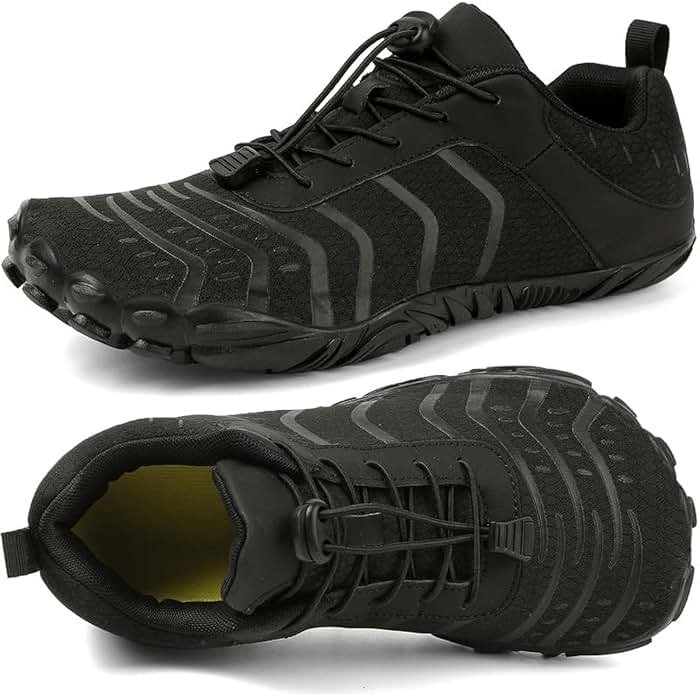Barefoot Shoes Men Women Minimalist Shoes Zero Drop Workout Cross-Trainer Hiking Water Wide Toe Box Grounded Footwear Weightlifting Walking - Product Image