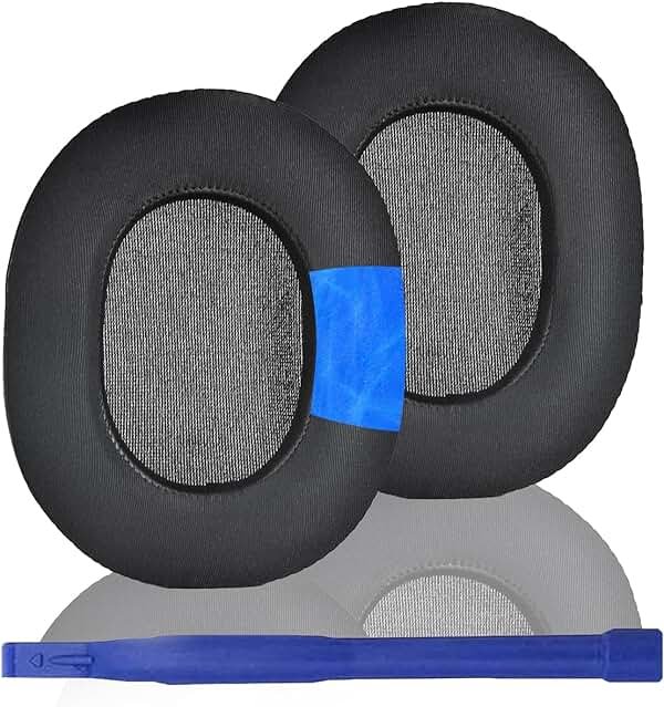 Adhiper XM5 Replacement Ear Pads Cushions for Sony WH-1000XM5(WH1000XM5) Noise Canceling Headphones, Upgraded Cooling Gel Earpads with Soft Memory Foam, XM5 Earpads Replacement(Black) - Product Image