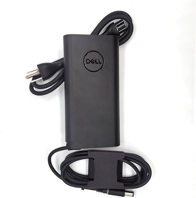 Dell Laptop Charger 240W Watt Barrel 7.4mm tip GAN AC Power Adapter,Alienware M16 R2 X16 M15 R7 X15 R2 X17 R2 Precision 7670 7770 7680 7780 Charger, Black, HA240PM200 - Product Image