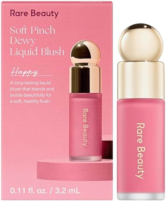 Rare Beauty by Selena Gomez Soft Pinch Liquid Blush Mini Size - Happy - Dewy Cool Pink - Product Image