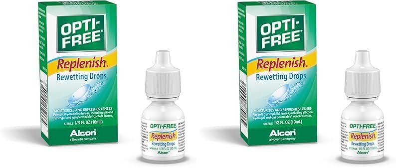 Opti-Free Replenish Rewetting Drops,10-mL,0.33 Fl Oz (Pack of 2) - Product Image