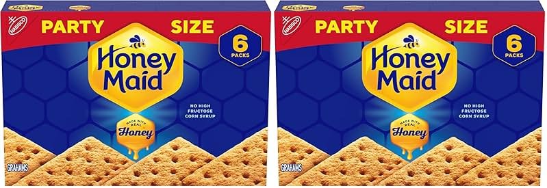 Honey Maid Graham Crackers, Party Size, 28.8 oz Box (Pack of 2) - Product Image