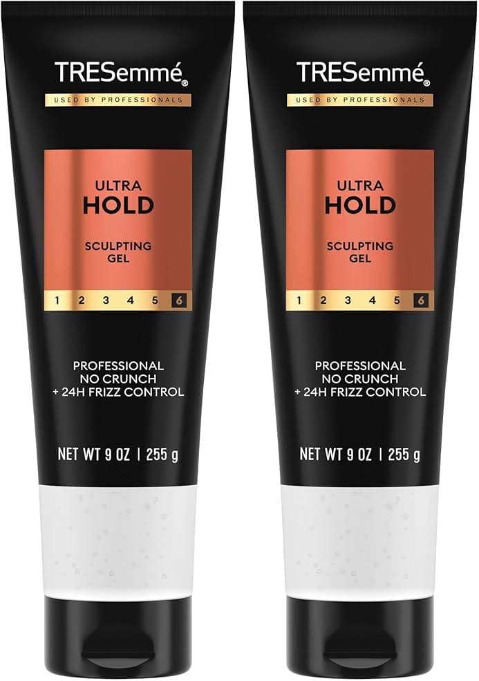 TRESemmé Gel Ultra Hold for 24H Frizz Control, with Pro Lock Technology, 9 oz (Pack of 2) - Product Image