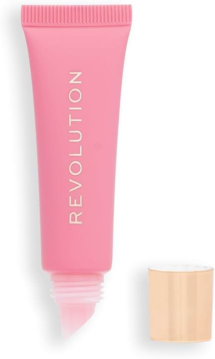 Revolution, Juicy Peptide Lip Balm, Sheer to Buildable Tint with Hydrating & Nourishing Peptides, Squalane & Vitamin E, Pink Strawberry, 0.27 fl oz - Product Image