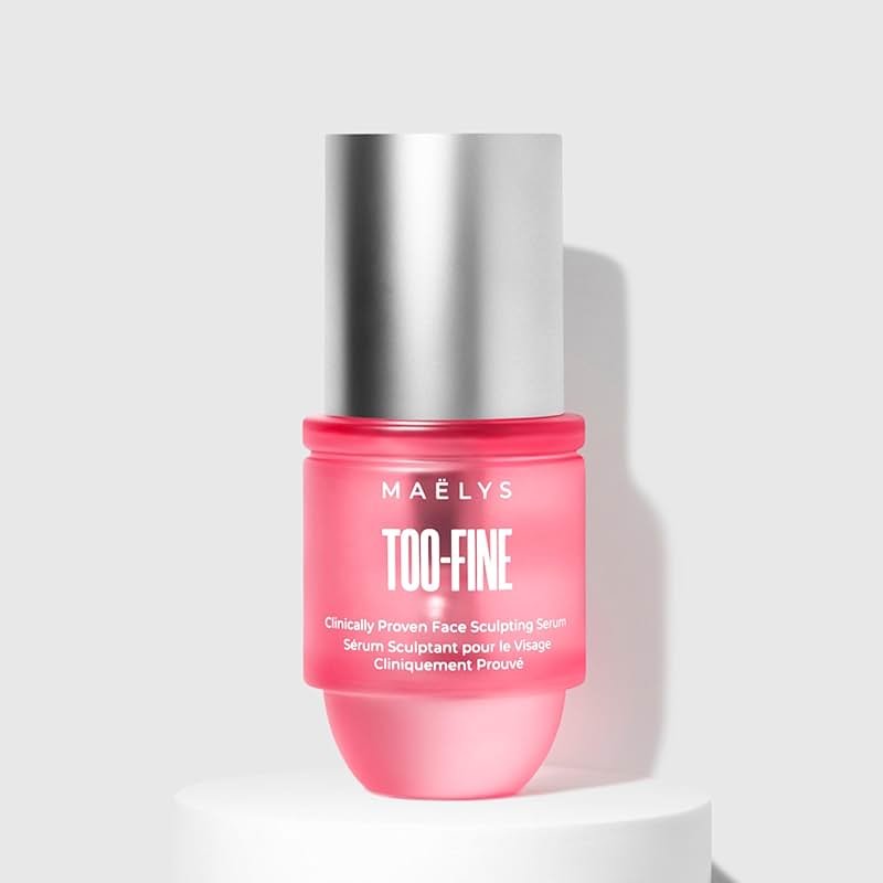 MAËLYS TOO-FINE Firming Anti-Aging Face Serum - Instantly Lifted Look - Glaucine & Bacillus Ferment - Face Tightening Serum Helps Lift Look of Sagging Skin on Jawline, Cheekbones & Under Eyes (15 mL) - Product Image