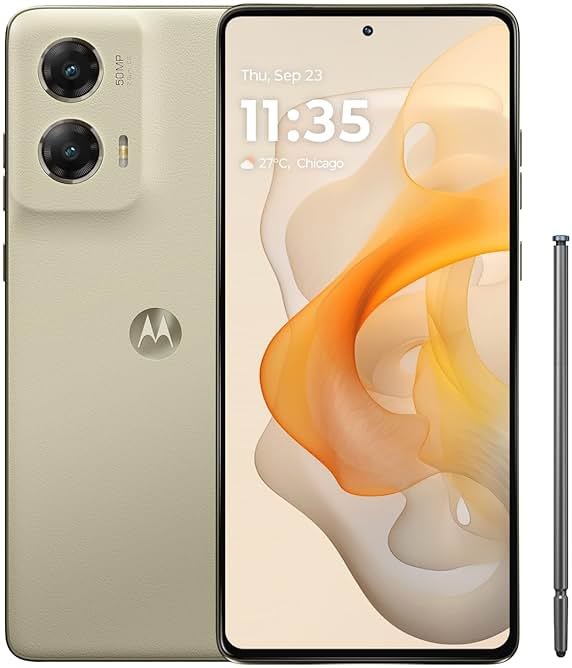 Motorola Moto G Stylus 5G | 2024 | Unlocked | Made for US 8/256GB | 50MP Camera | Caramel Latte | 2024 - Product Image