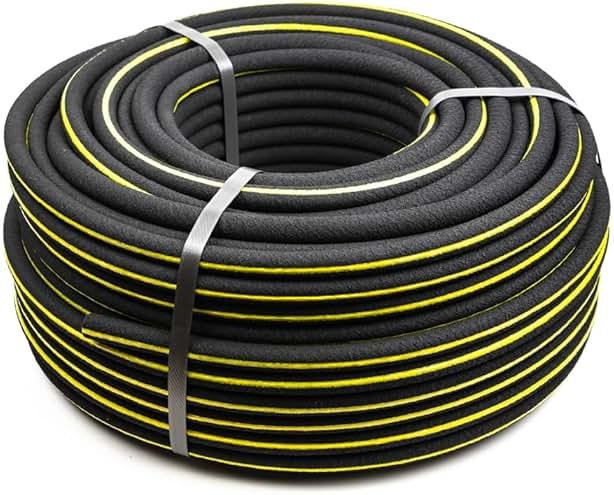 Eaton Brothers Bulk Soaker Hose – 250 ft x 3/8 inch Recycled Rubber Cut-to-Length Soaker Irrigation Line for Gardens & Raised Beds - Product Image