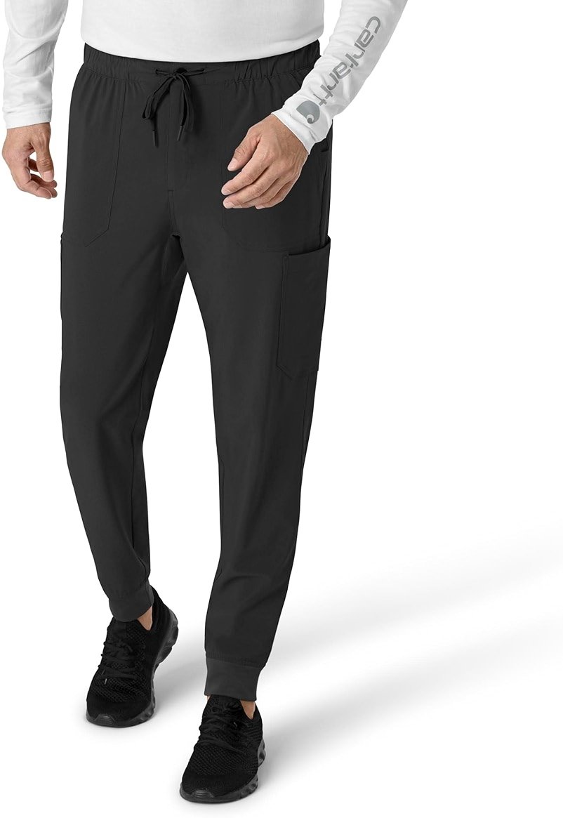 Carhartt Scrubs for Men Force Cross-Flex Joggers Pants with Drawstring and 7 Pockets - Product Image