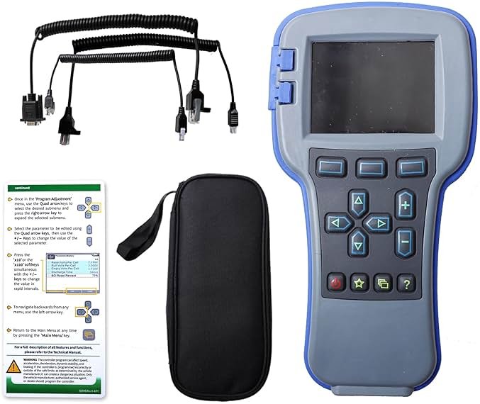 1313-4331 Handheld Programmer, 1313-4431 1313-4401 OEM Dealer Access Level Handset Programmer, Universal Diagnostic & Programming Tool for Curtis Controllers, Compatible with Forklifts, Golf Carts AWP - Product Image