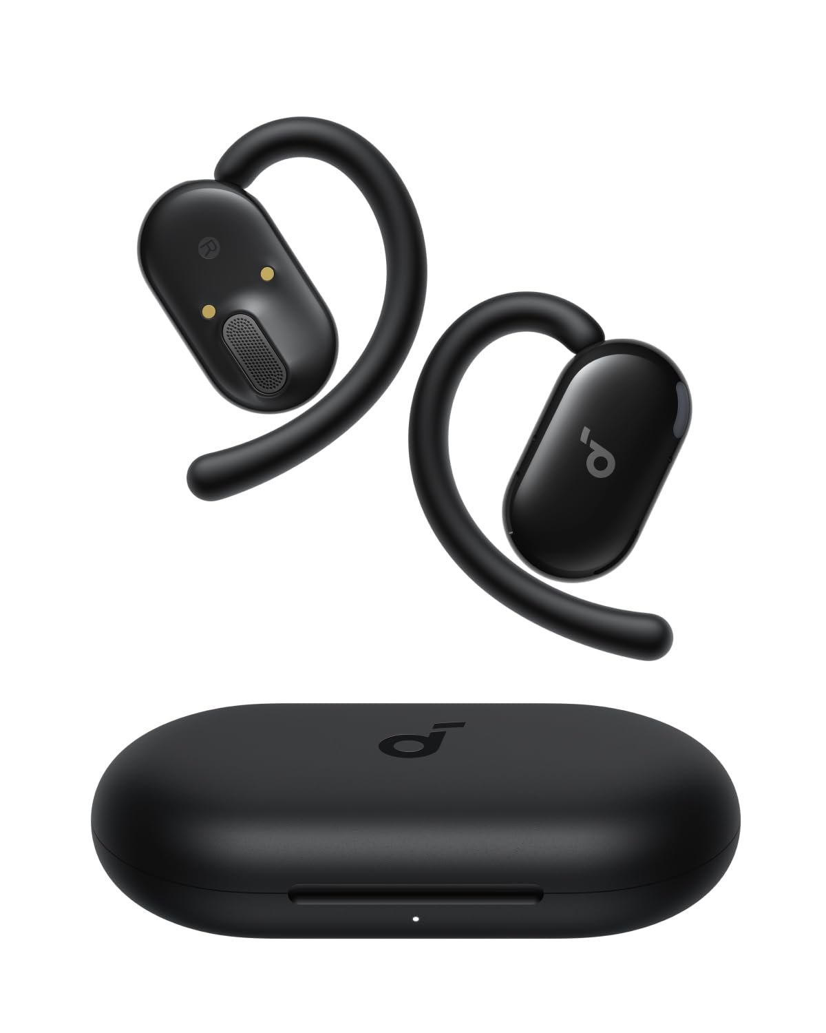 Soundcore V20i by Anker Open-Ear Headphones, Adjustable Ear Hooks, Ultra-Comfort, Snug Fit, Powerful Sound, Clear Calls, IP55, 36H Playtime, Bluetooth 5.4 Wireless Earbuds, Multipoint Connection - Product Image