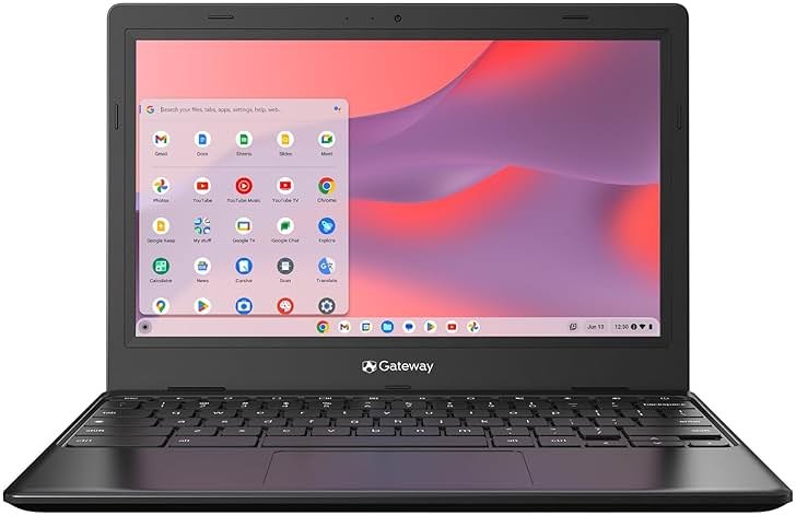 Acer Gateway Chromebook 311 CBO311-1H-C1MX Laptop | Intel Celeron N4500 | 11.6" HD (1366 x 768) Display | 4GB LPDDR4X | 64GB eMMC | Wi-Fi 5 802.11ac | Chrome OS | Star Black - Product Image