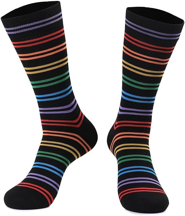 Aueyan Funny Socks for Men and Women,Mens Novelty Socks Fun Crew Socks Size 9-15 - Product Image