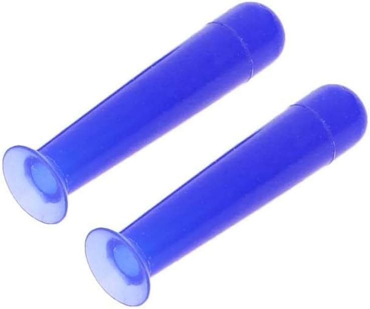 Jowxsx 2Pcs Blue Handy Silicone Contact Lenses Small Suction Cups Stick RGP Inserter Remover Contact Lens Cases Accessories for Health and Household - Product Image