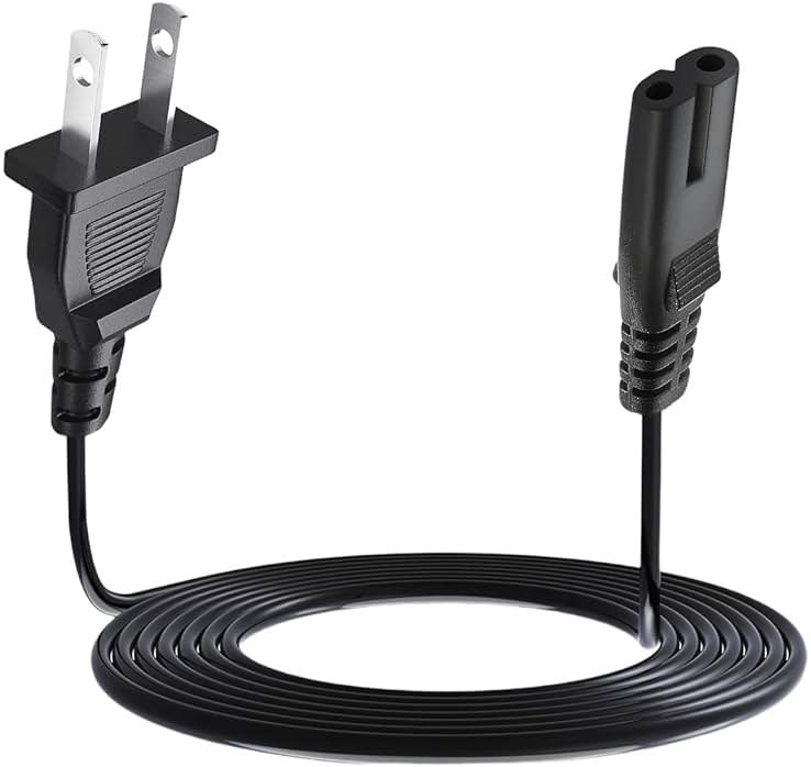 Power Cord Charger Cable 10Ft Compatible with JBL PartyBox 100 110 200 300 310 710 1000 On-The-Go Speaker JBL Bar 2.1 3.1 5.1 9.1 Soundbar JBL Boombox 3 Speaker Replacement 2 Slot Devices Supply Cord - Product Image