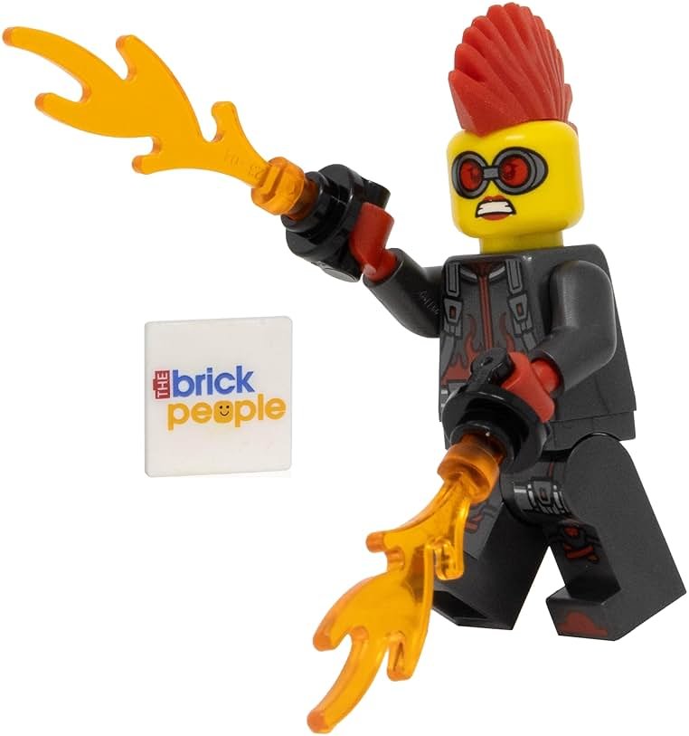 LEGO Ninjago: Miss Demeanor Minfiigure with Fire Blasts - Product Image