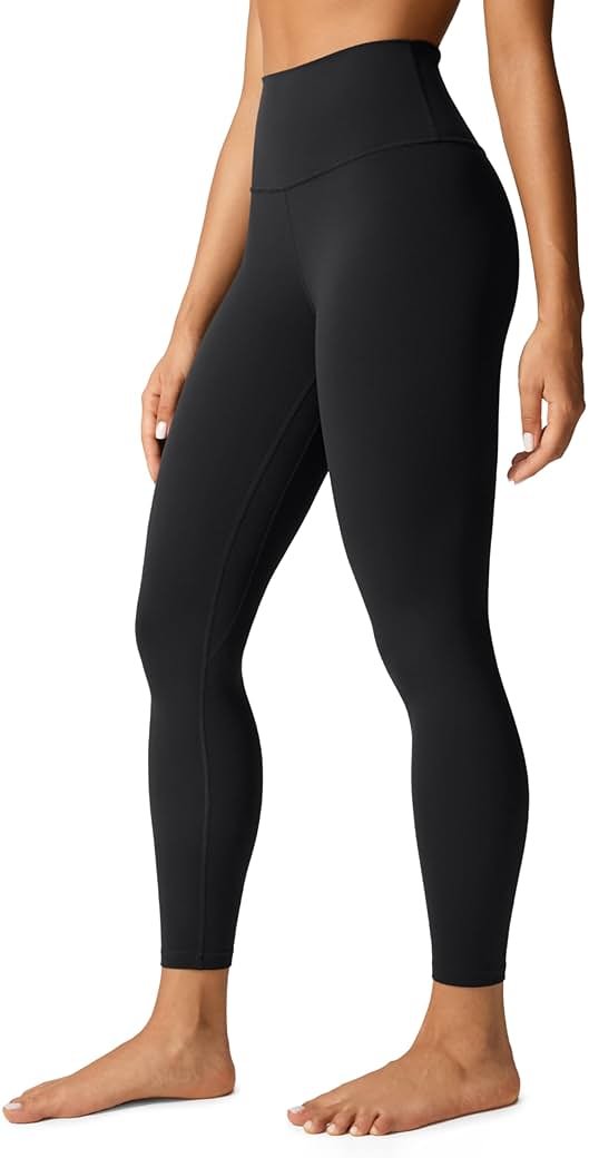 CRZ YOGA Butterlift Workout Leggings 25" - High Waisted Pilates Gym Athletic Womens Yoga Pants Buttery Soft - Product Image