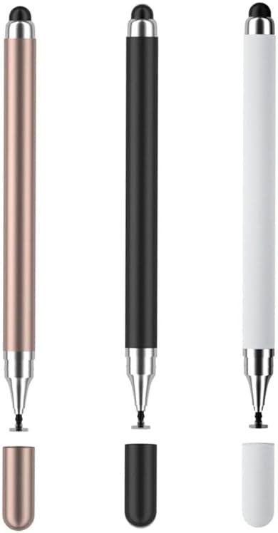 Dxlam 2-in-1 Stylus Pen for Touch Screen, 3pcs High Precision Universal Stylus Pen for iPad Compatible with Apple, iPhone, iPad, Android, Microsoft Tablets, Phones - Product Image