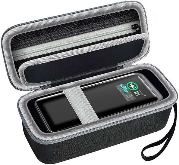 Grapsa Case Compatible with Anker Prime Power Bank 27,650mAh 250W &20,100mAh 220W 3-Port Portable Charger, Battery Charging Station Carrying Travel Storage Holder for USB-C Chargers (Box Only) - Product Image