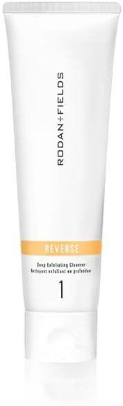 Rodan + Fields Reverse Deep Exfoliating Facial Cleanser with Glycolic Acid & AHAs | Daily AHA Exfoliating Face Wash for Pore Refining & Smoother Skin Texture | 125 mL - Product Image