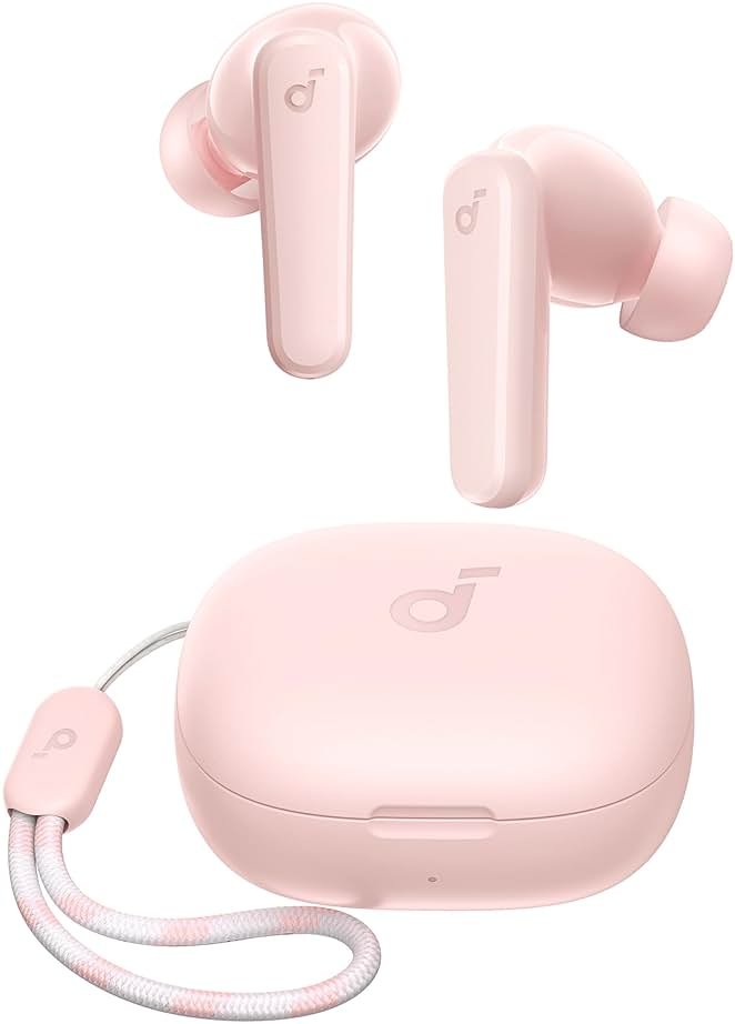 Soundcore by Anker P20i True Wireless Earbuds, 10mm Drivers with Big Bass, Bluetooth 5.3, 30H Playtime, Water-Resistant, 2 Mics for AI Clear Calls, 22 Preset EQs, Customization via App - Product Image