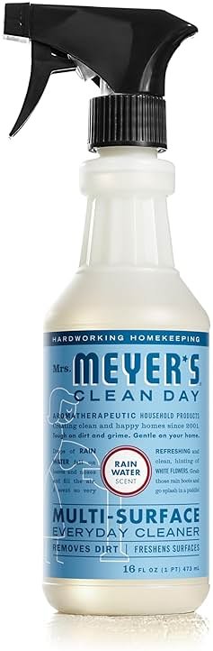 MRS. MEYER'S CLEAN DAY Multi-Surface Everyday Cleaner, Rain Water Scent, 16 Fl Oz Bottle - Product Image