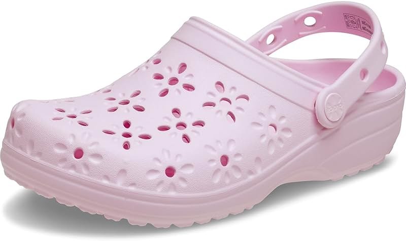 Crocs Unisex Adult Floral Classic Clogs - Product Image