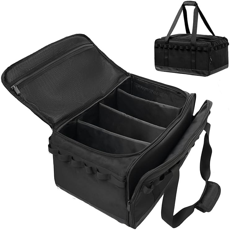 COOZMENT 35L Camping Bag,Tactical Duffle Bag with Waterproof Bottom,Shoe Bag for Travel/Outdoor with 3 Adjustable Dividers,Picnic Camping Organizer,Multi-functional Duffel Bag for Camping/Sports/GYM - Product Image
