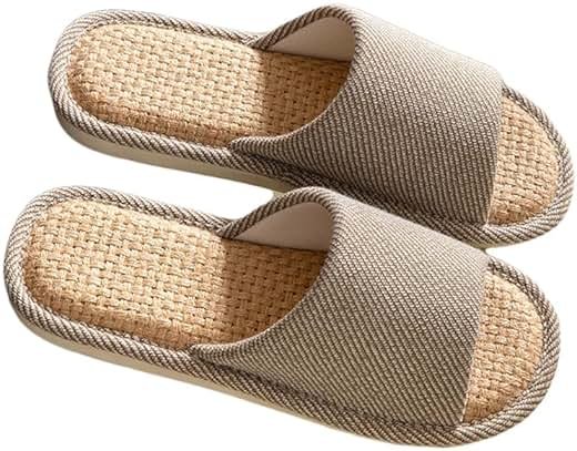 AioTio Cloth Slippers - Indoor Outdoor Summer Silent Shoes for Women And Men - Product Image