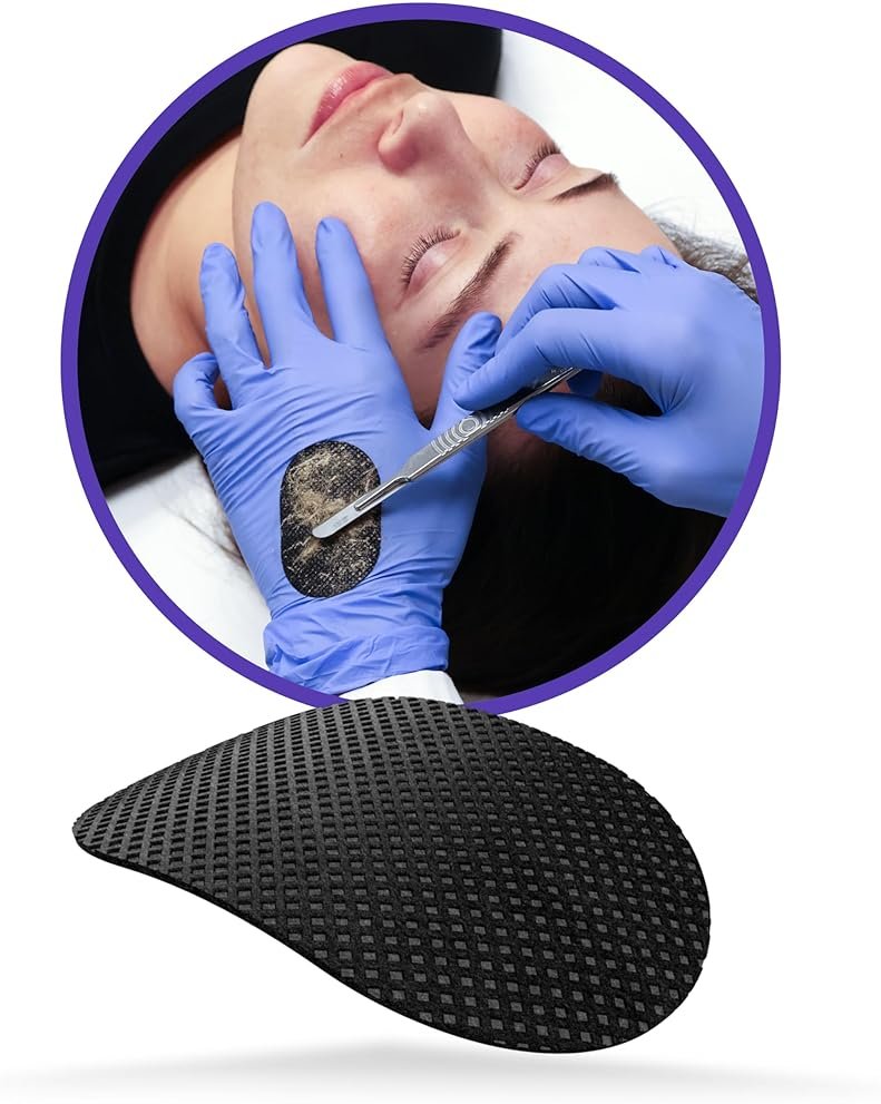 DermaPad for Dermaplaning, Premium Dermaplane Blade Wiping Pad, Esthetician Supplies - Product Image