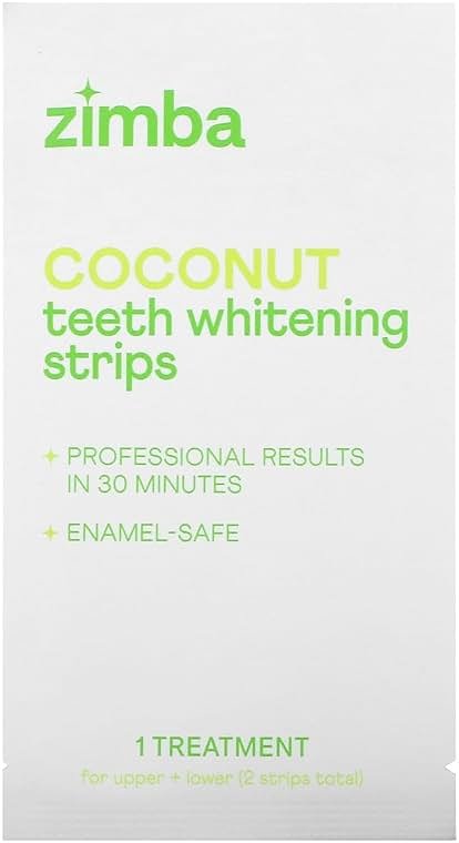 TEETH WHTN STRIPS COCONUT - Product Image