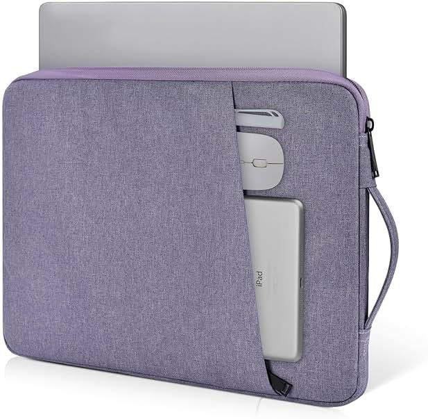 14 Inch Laptop Sleeve Case for HP Chromebook/Stream/Pavilion Plus 14, Lenovo IdeaPad, ASUS Vivobook Go, Dell Latitude Computer Bag, Ultra Violet - Product Image