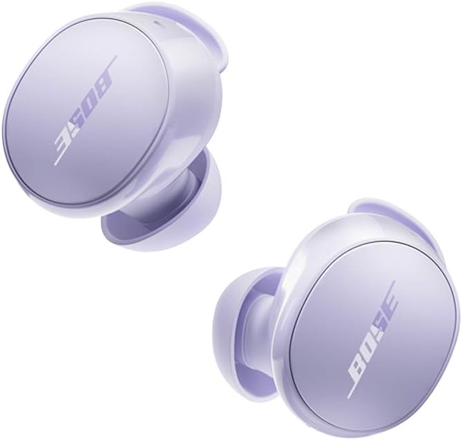 Bose QuietComfort Bluetooth Earbuds, True Wireless Earbuds with Active Noise Cancellation and Mic, Deep Bass, IPX4 Rating, Up to 8.5 Hours of Playtime, Chilled Lilac - Product Image