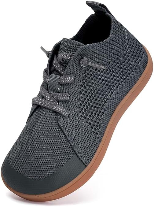 WateLves Toddler Little Kids Wide Barefoot Shoes Boys Girls Minimalist Sneakers Lightweight Breathable Walking Shoes | Naturally Splay | Flexible Fit - Product Image