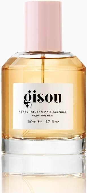 Gisou Honey Infused Hair Perfume – Long-Lasting Hair Fragrance with Mirsalehi Honey & Argan Oil, Wildflower Honey, 1.7 Fl Oz - Product Image