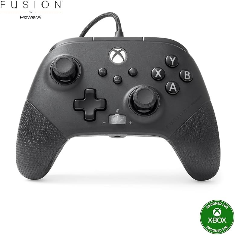PowerA FUSION Pro 4 Wired Controller for Xbox Series X|S, adjustable height thumbsticks, hall effect thumbsticks, mappable buttons, officially licensed, works with Xbox One and Windows 10/11 - Product Image