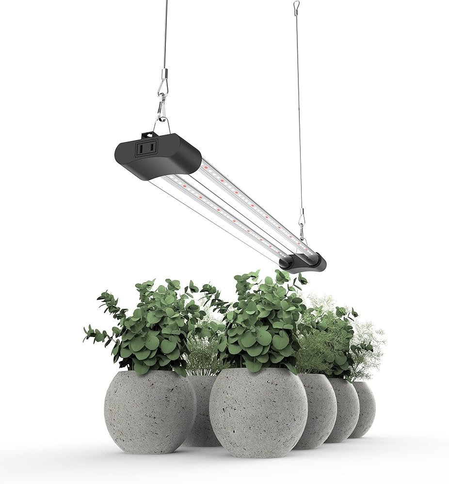 APICDOM LED Grow Light Full Spectrum Light Linkable 5000K Daylight + 660nm Red Indoor Plant Lighting Fixture (2 FT) - Product Image