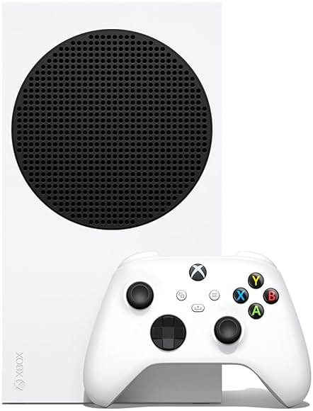 Xbox Series S - All Digital Gaming Console - 512GB SSD - Includes Xbox Wireless Controller - 120FPS - Robot White - Product Image