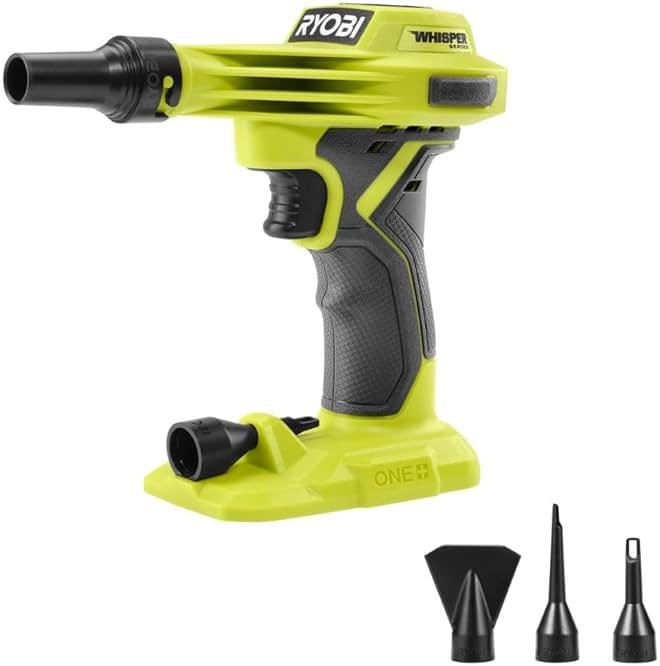 RYOBI PCL016B ONE+ Whisper Series 18V Cordless High Volume Inflator for air mattress - Product Image