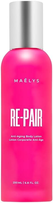 MAËLYS RE-PAIR Anti-Aging Firming Body Lotion for Women - Hyaluronic Acid & Squalane Moisturizer for Dry Skin with Coconut Oil - Smooths Look of Fine Lines, Wrinkles & Crepey Skin - 6.8 Fl Oz - Product Image