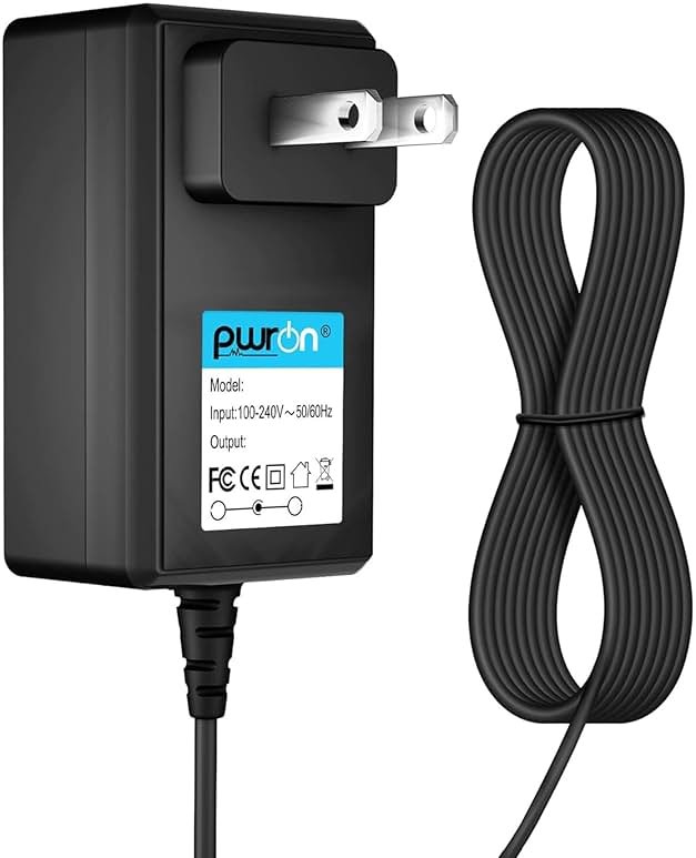 PwrON 18V Charger for Hypervolt Gun Power for Hyperice Charger for Hypervolt Go 2 Pro 55200 001-00 for Hyperice 2 Pro for Hypervolt 2 Model 53200 038-00 for Vyper 3/2/Go Gun DC Power Cord - Product Image