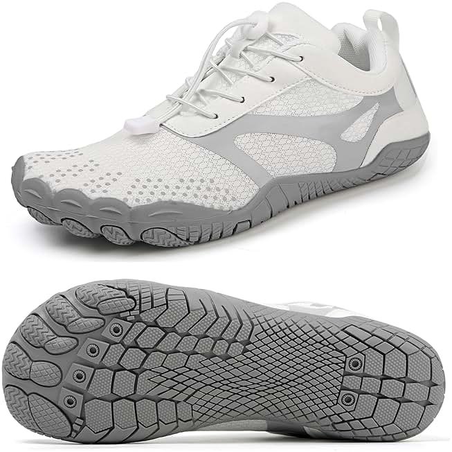 todaysunny Barefoot Shoes Mens Womens Minimalist Cross Training Shoes with Wide Toe Box Athletic Zero Drop Trail Walking Hiking Running Sneakers - Product Image