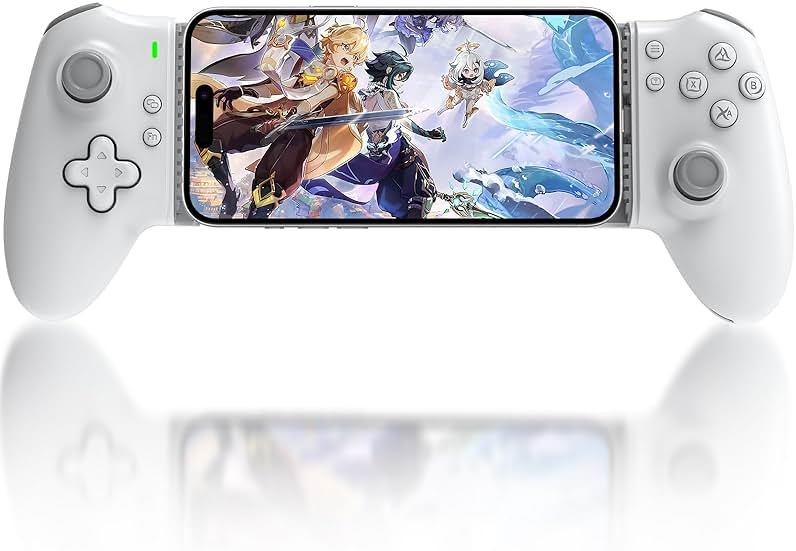 Joso USB C Game Controller for iPhone 15/16/17 & Android Type-C Phones, Hall Effect Joystick Triggers Mobile Gaming Controller with Passthrough Charging for PS Remote Play, COD Mobile, Fortnite, Cloud Gaming - Product Image