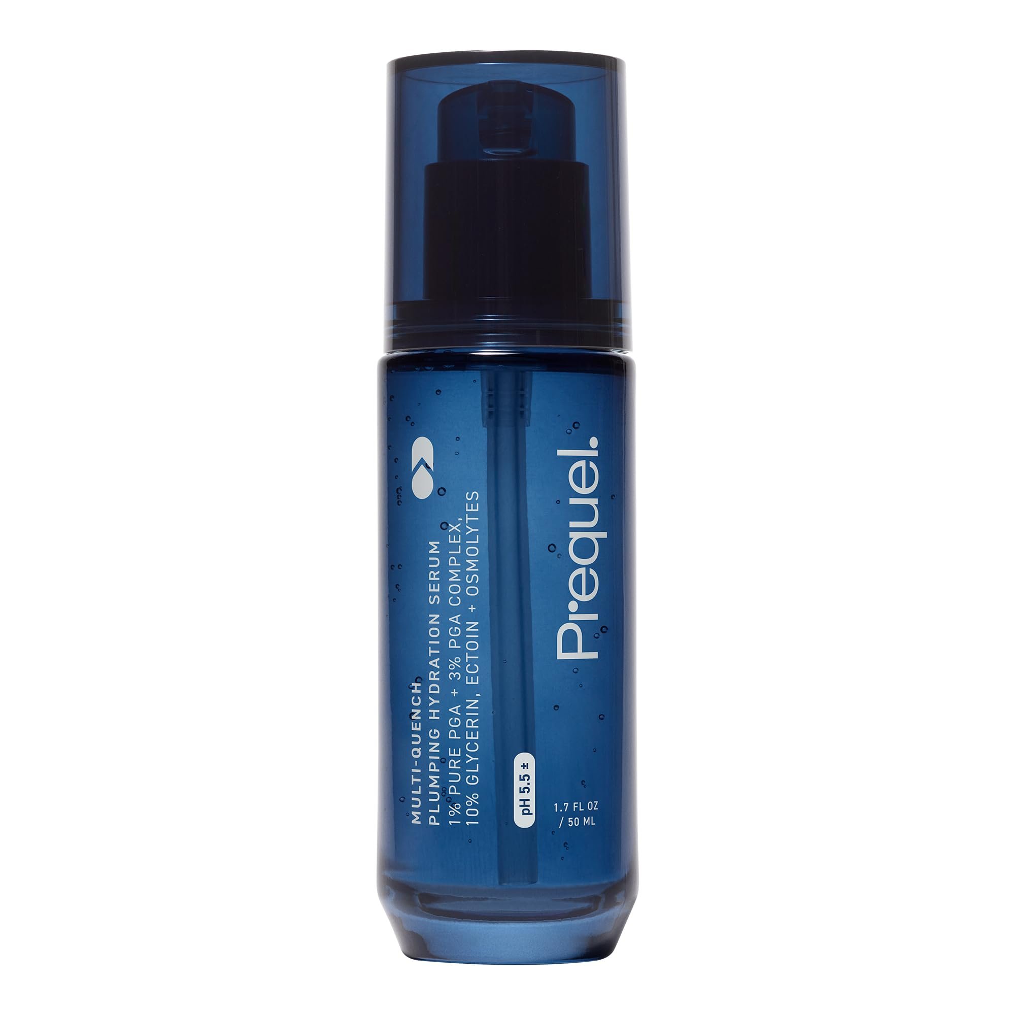 Prequel Skin Multi-Quench Plumping Hydration Serum for Face. Intensive Hydrating Facial Serum for Women with PGA Complex and Moisture-Binders. Deep Moisturizing for Dry and Sensitive Skin, 1.7oz - Product Image