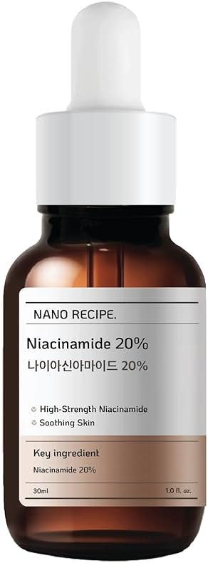Niacinamide 20% Concentrate Serum – High-Strength Blemish Control, Pore Minimizer, and Skin Tone Corrector – Pure Ingredient for Smooth, Even Complexion – 30ml - Product Image